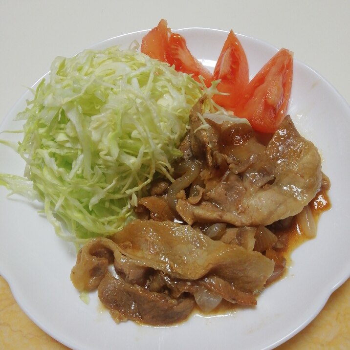 簡単！我が家の豚肉の生姜にんにく焼き